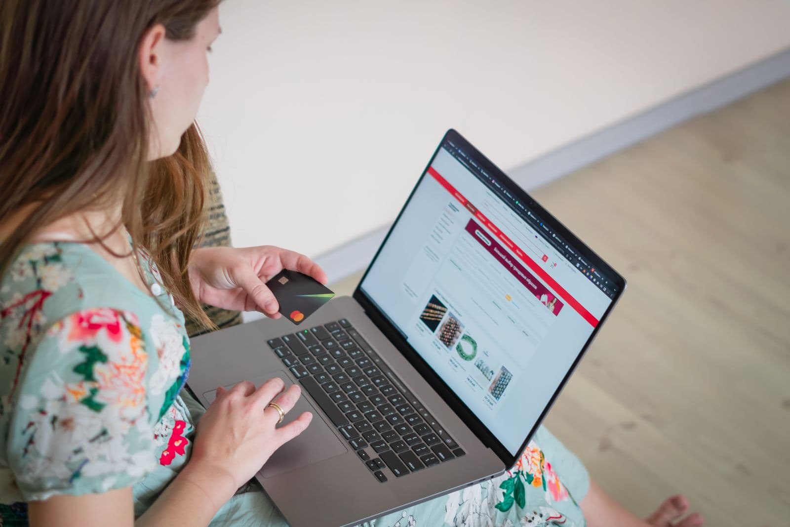 Preview of an online store